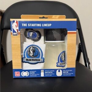 DALLAS MAVERICKS 3-PIECE BABY BABY GIFT SET